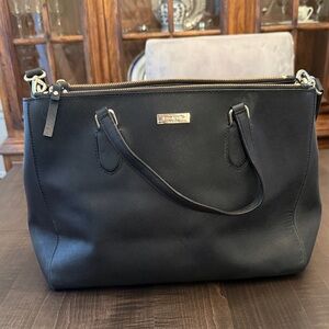 Black Kate spade Leather Tote Bag